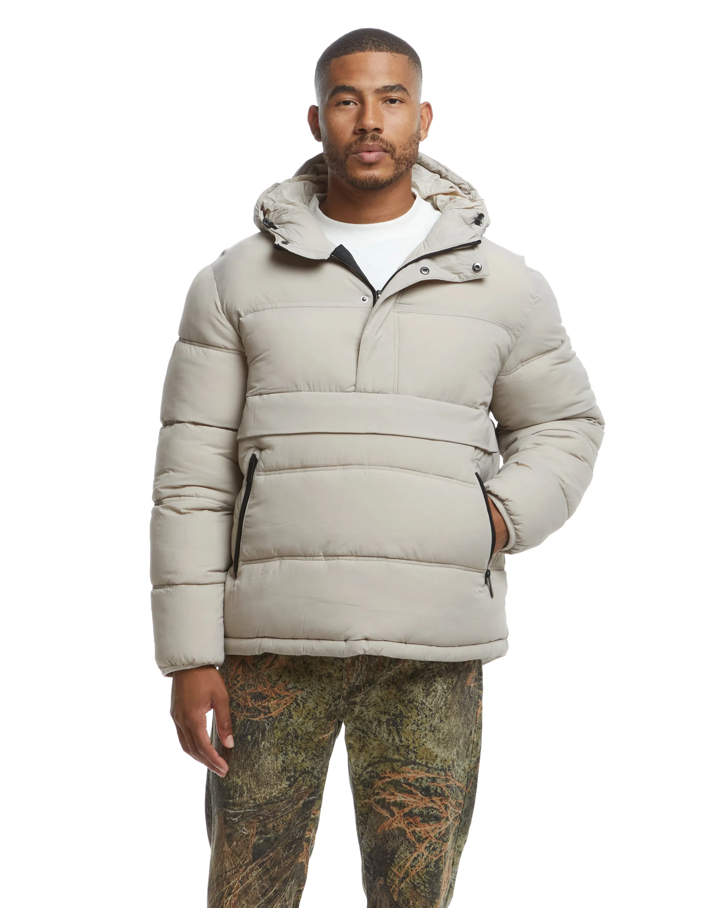 Anorak Puffer - Latte