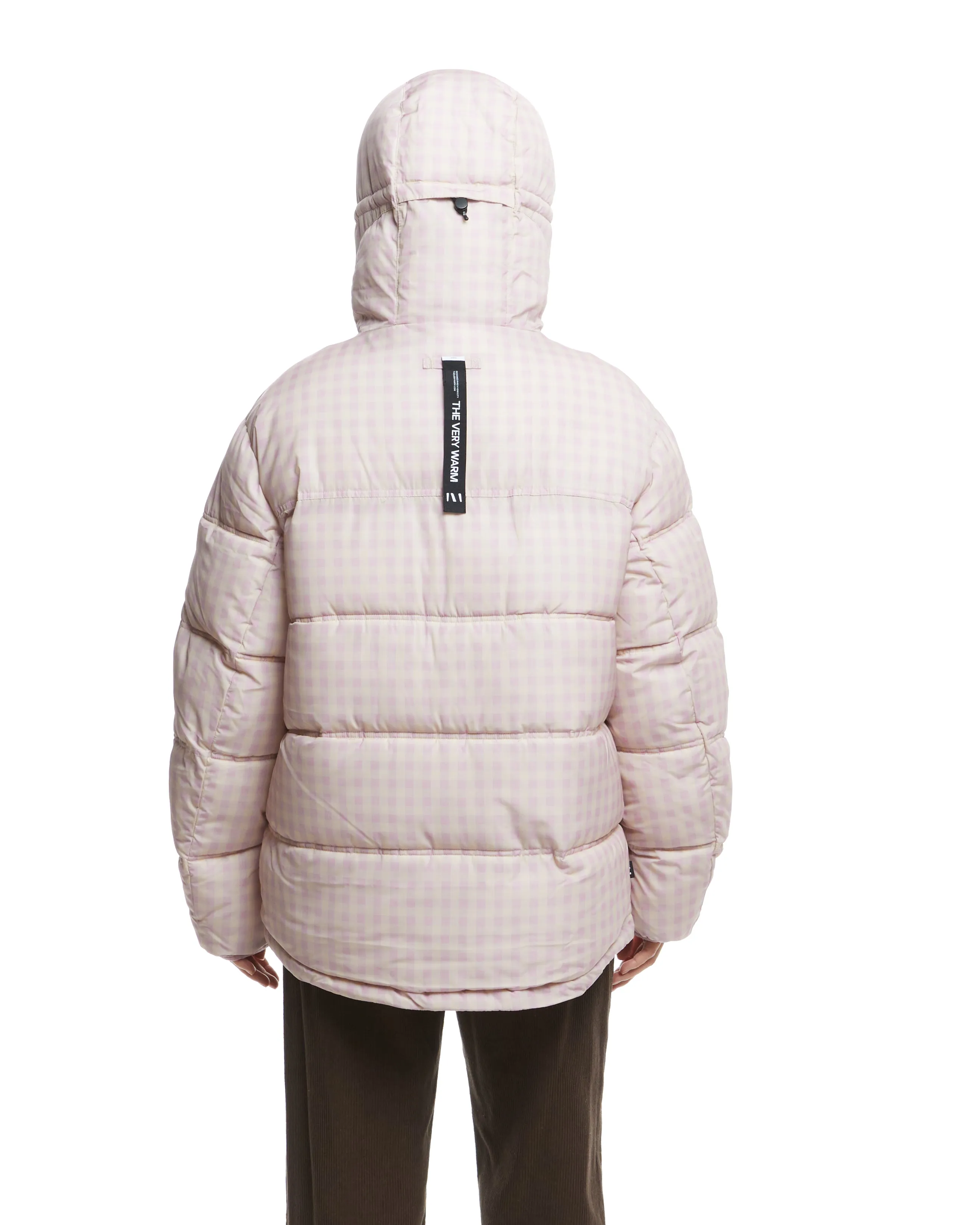 Anorak Puffer - Mauve Check