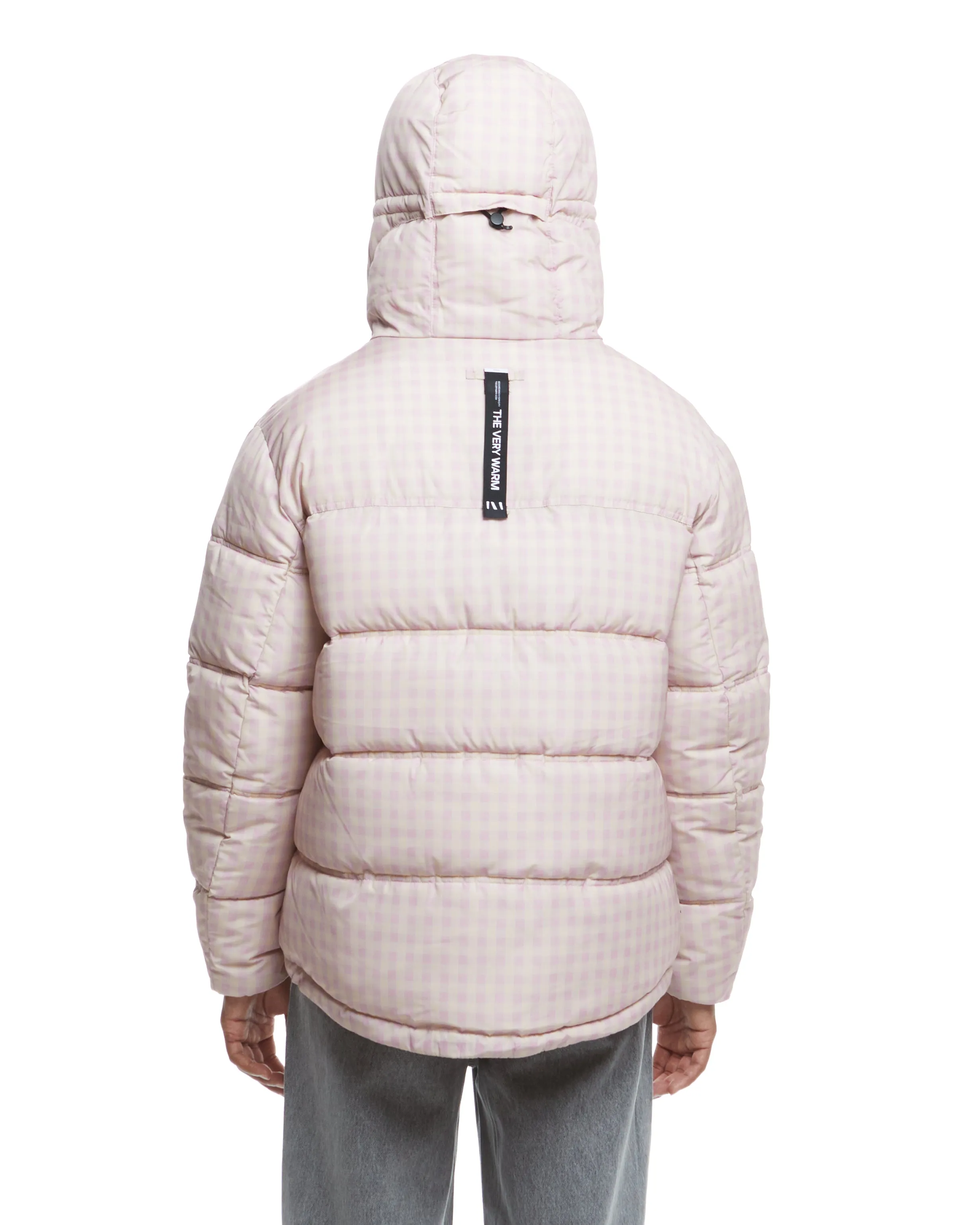 Anorak Puffer - Mauve Check