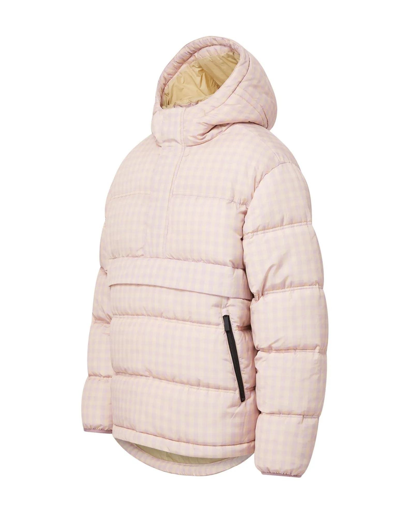 Anorak Puffer - Mauve Check