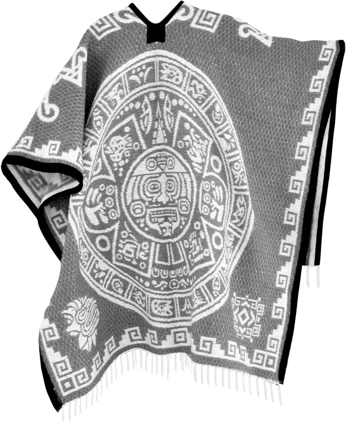 Artisans Bazaar Mexican Poncho Sarape Aztec Men Hombre Mexico Gabanes Mexicanos Western Cowboy Costume Adulto Jorongos
