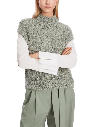 BOUCLE KNITTED VEST