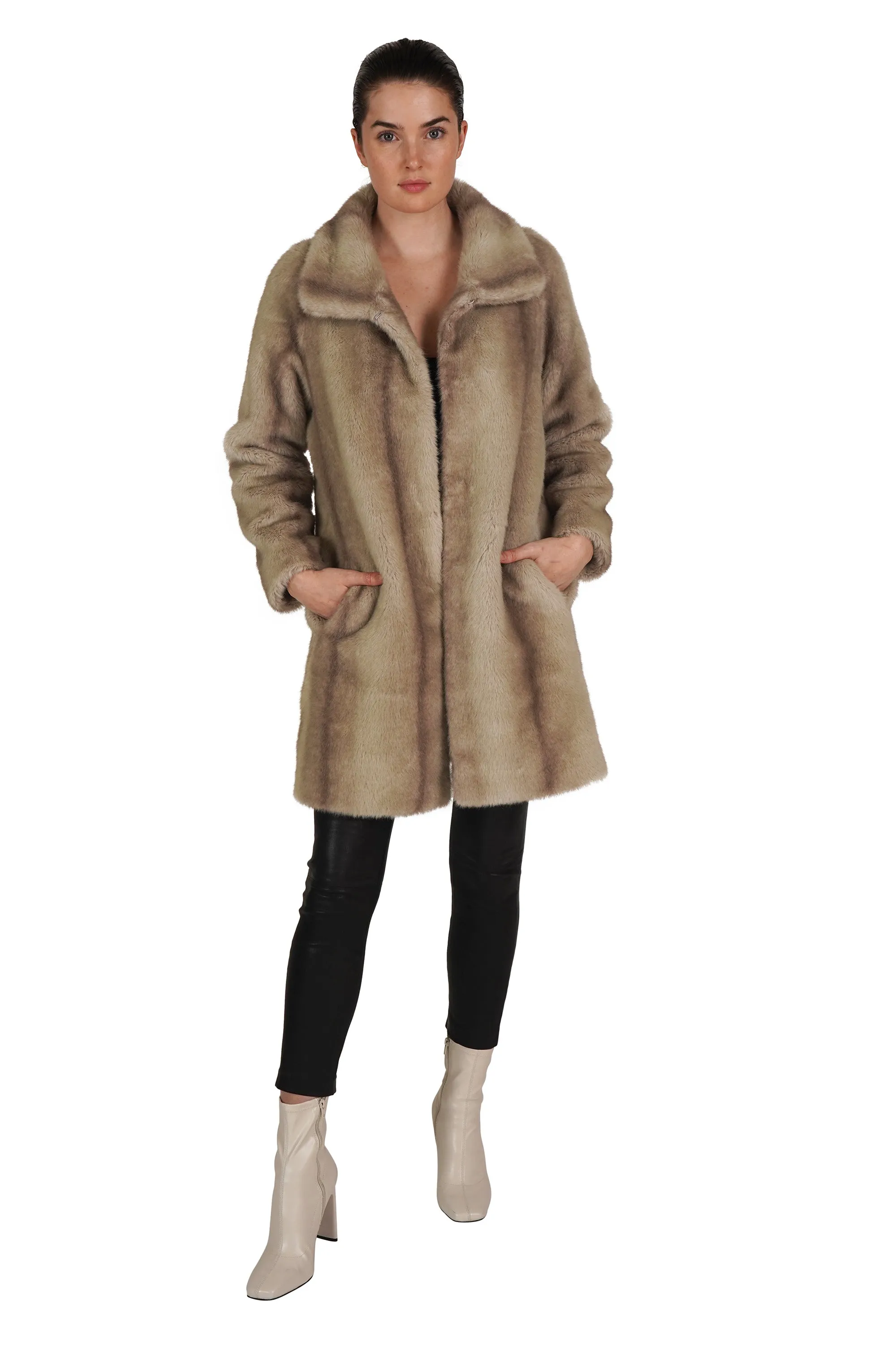 Faux Fur Coat