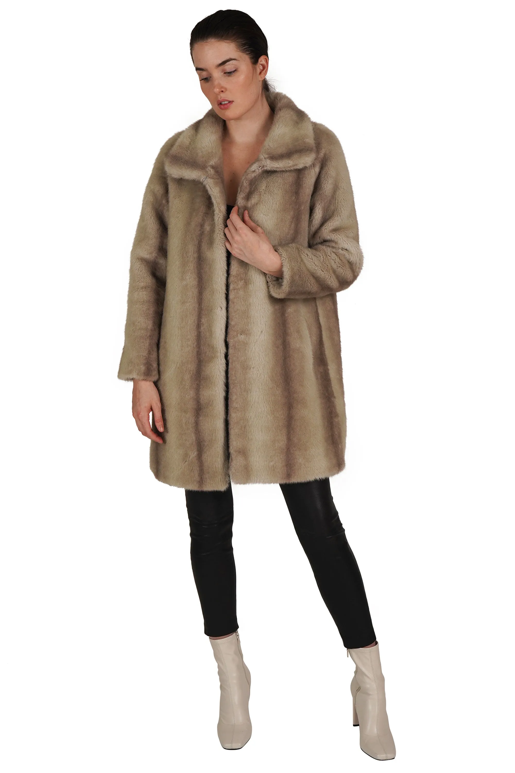 Faux Fur Coat