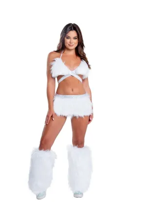 FF427 - Faux Fur Light-Up Skirt