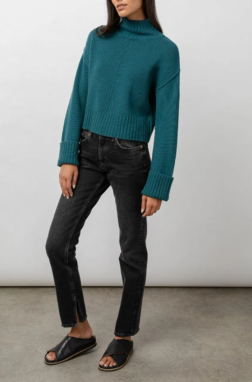HALLE SWEATER - EVERGREEN