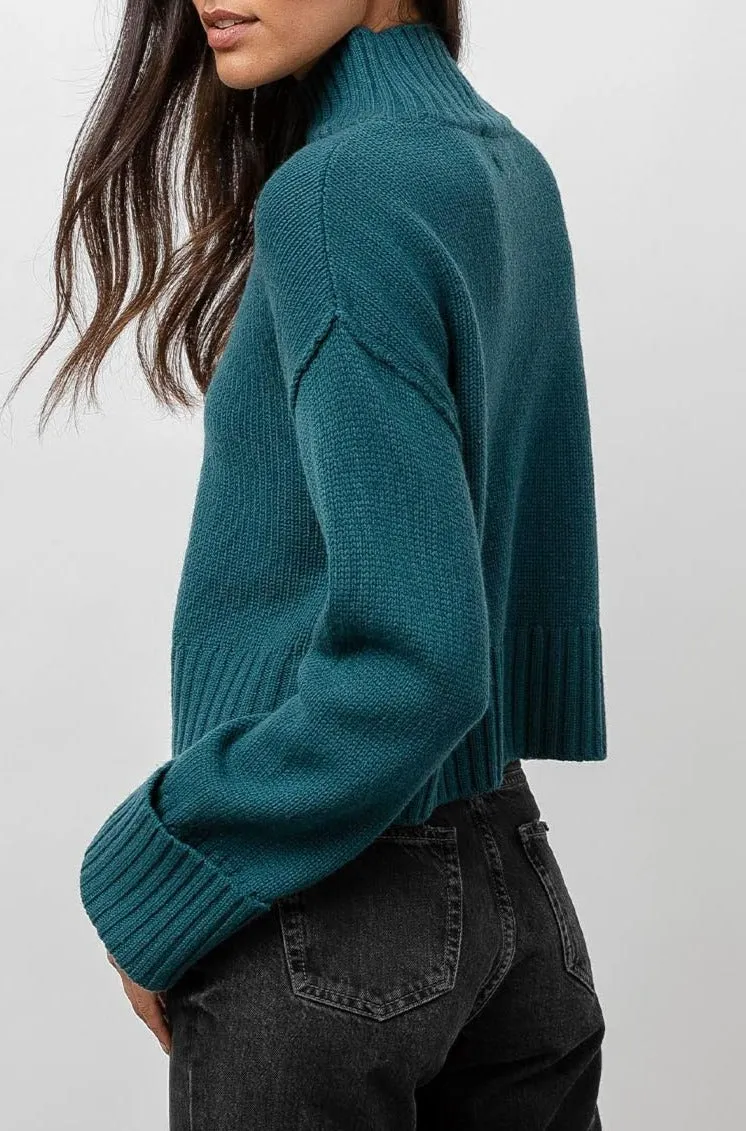 HALLE SWEATER - EVERGREEN