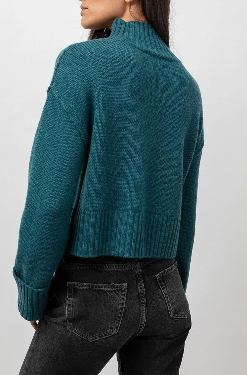 HALLE SWEATER - EVERGREEN