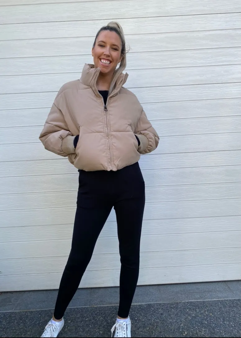 Heidi puffer - Stone