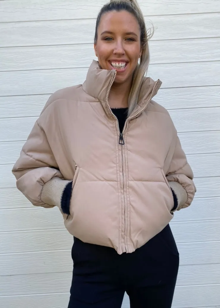 Heidi puffer - Stone