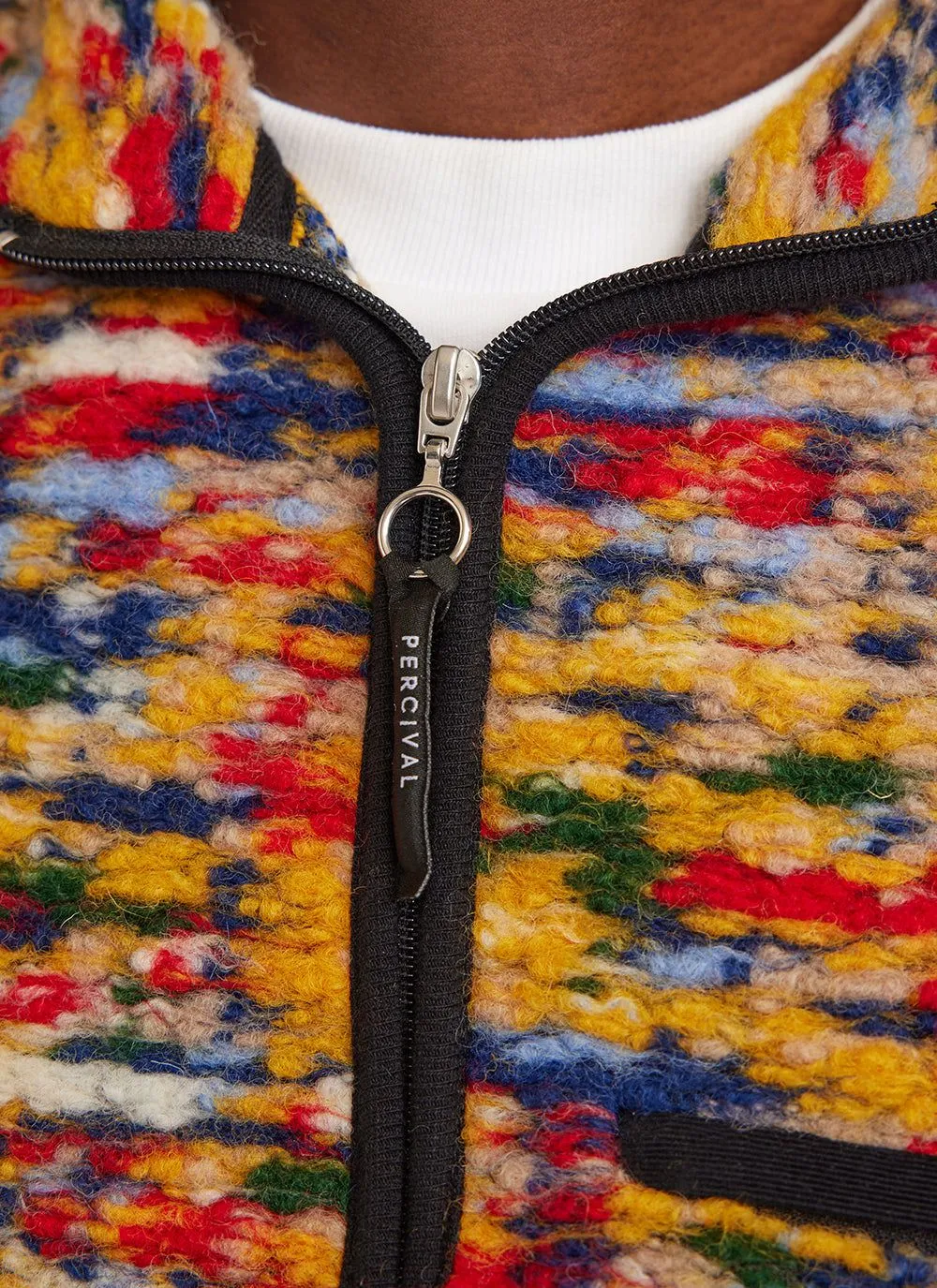 Jacquard Fleece | Wool | Mustard