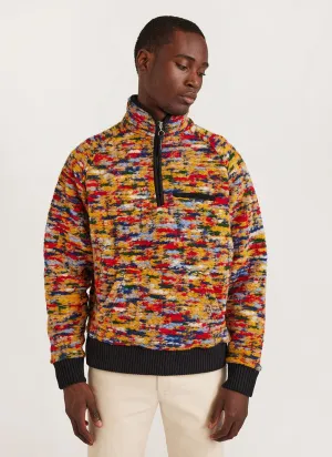 Jacquard Fleece | Wool | Mustard