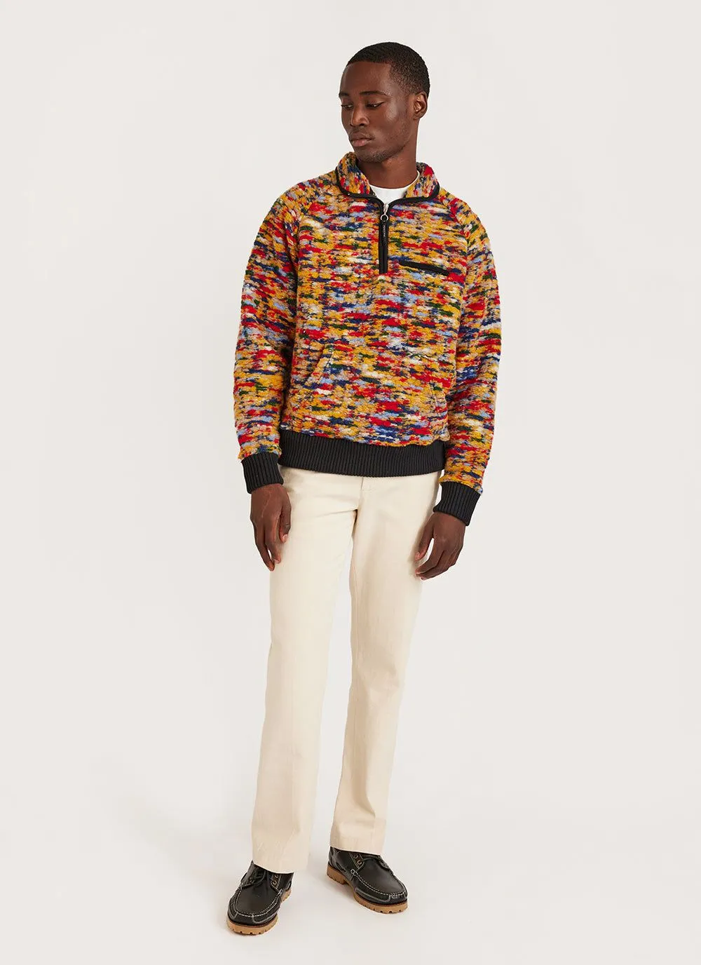 Jacquard Fleece | Wool | Mustard