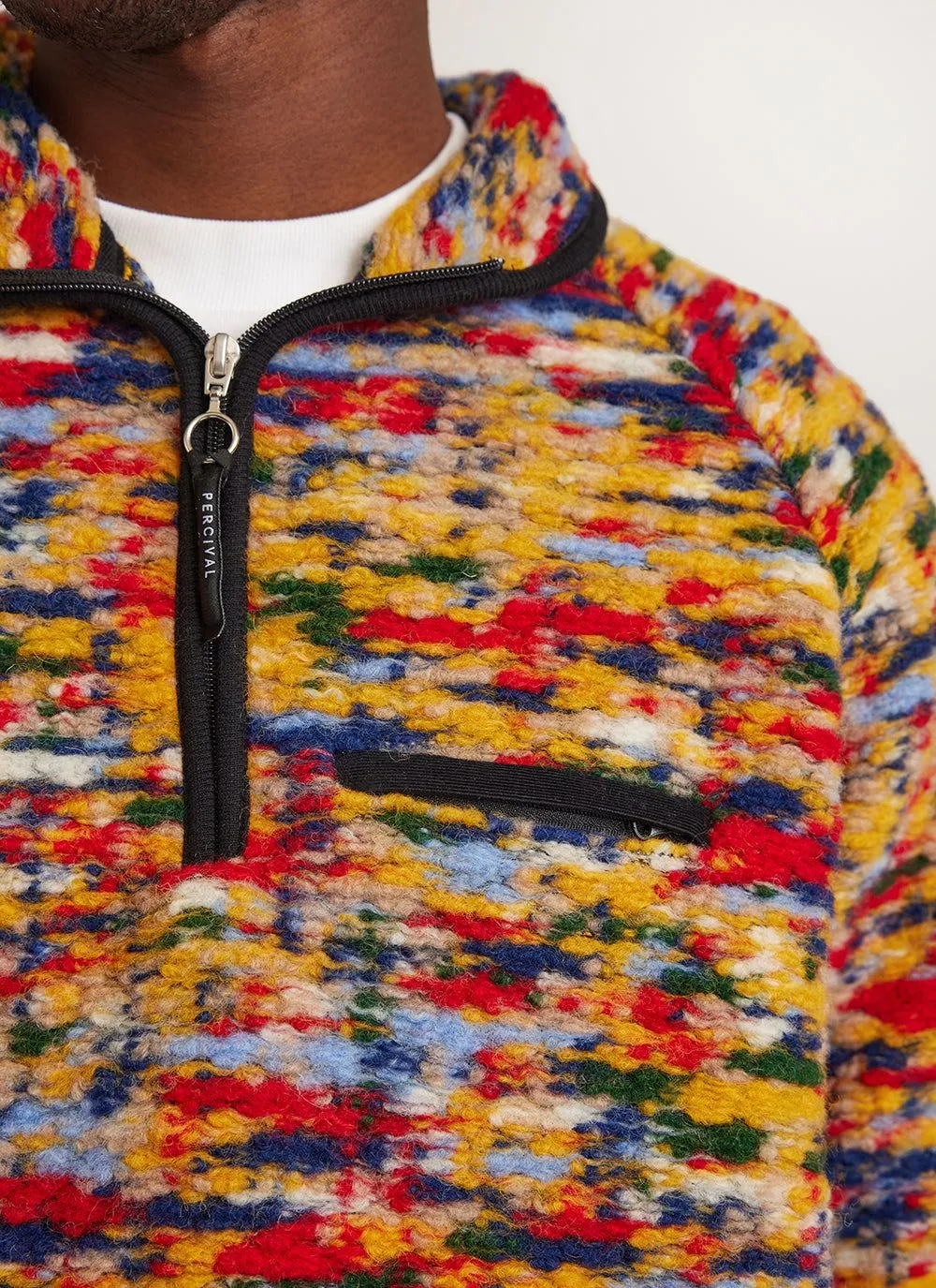 Jacquard Fleece | Wool | Mustard