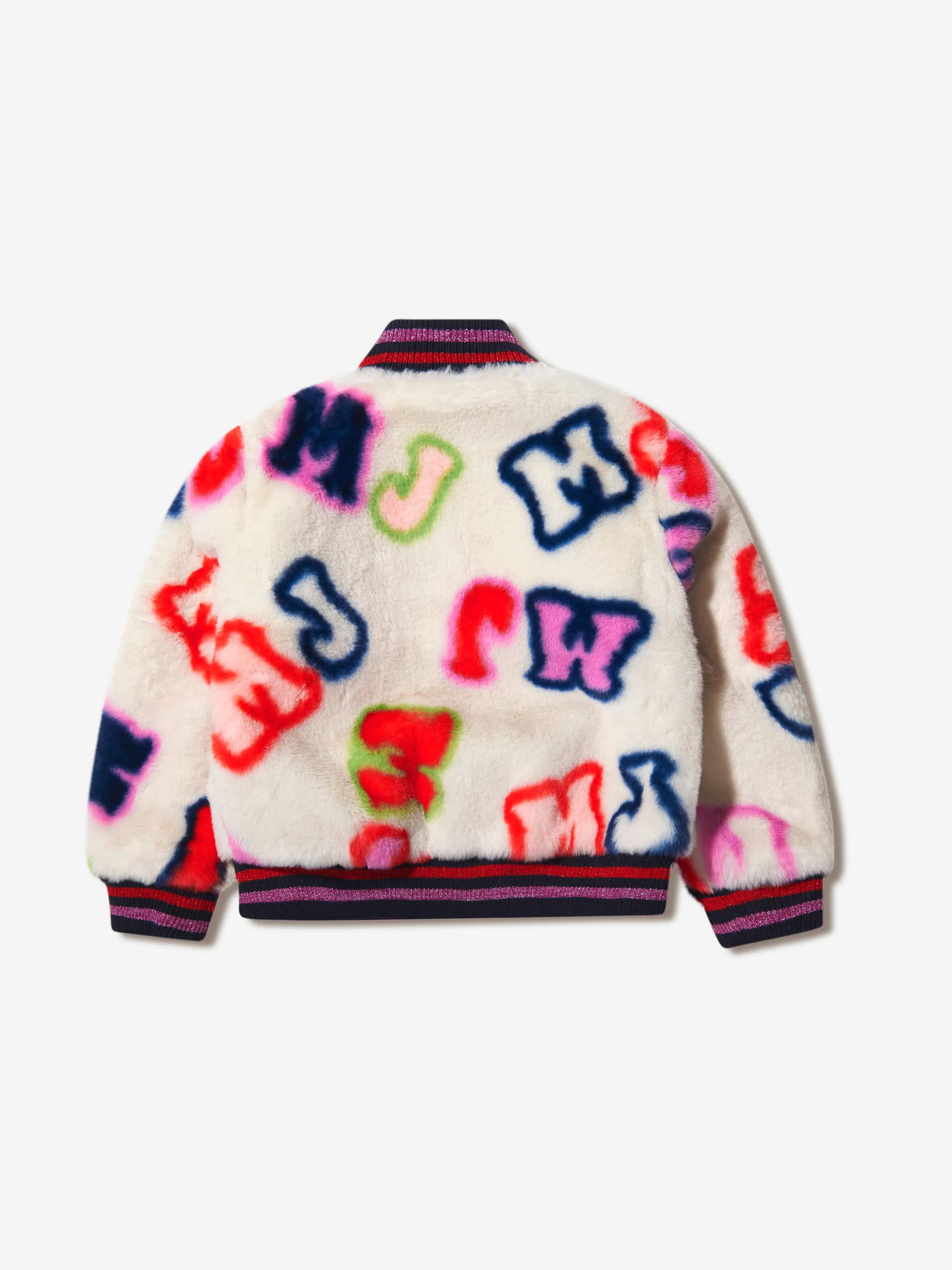 MARC JACOBS Girls Faux Fur Reversible Jacket