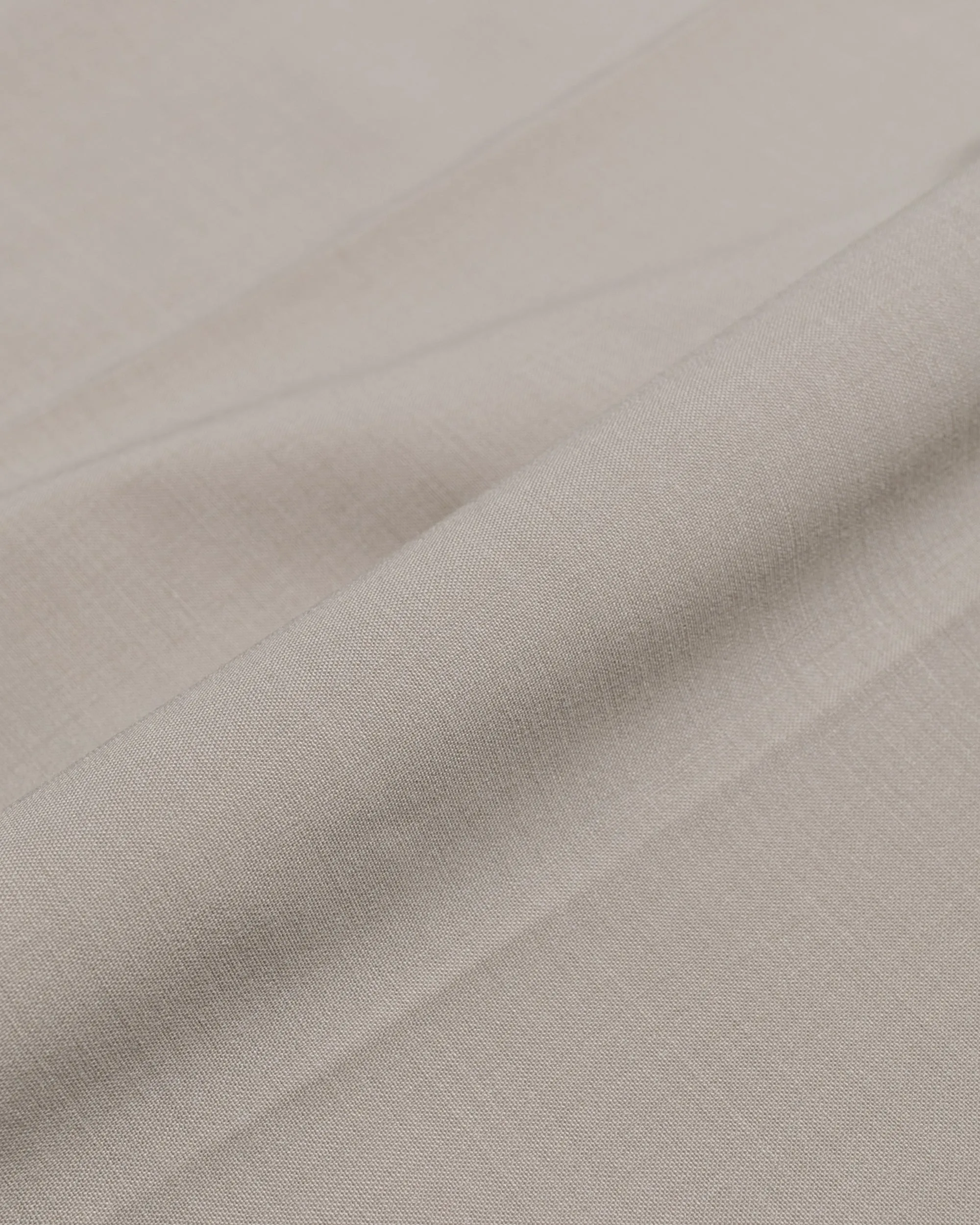 Norse Projects Benn Relaxed Light Wool Pleated Trouser Light Khaki