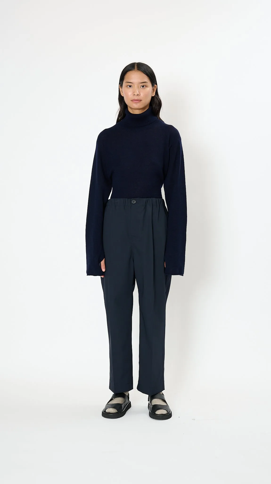 Pipers Classic Elastic Pant in Night Blue