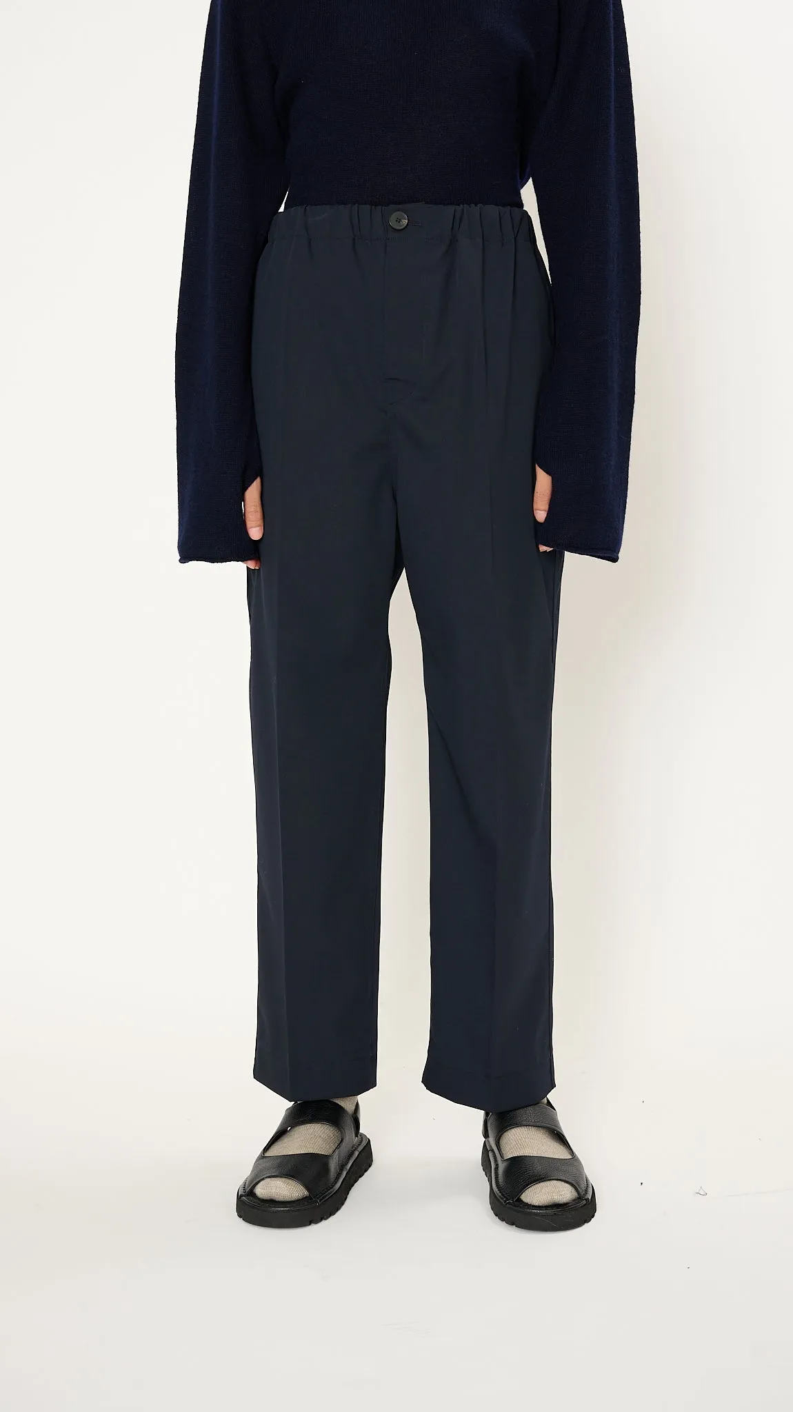 Pipers Classic Elastic Pant in Night Blue