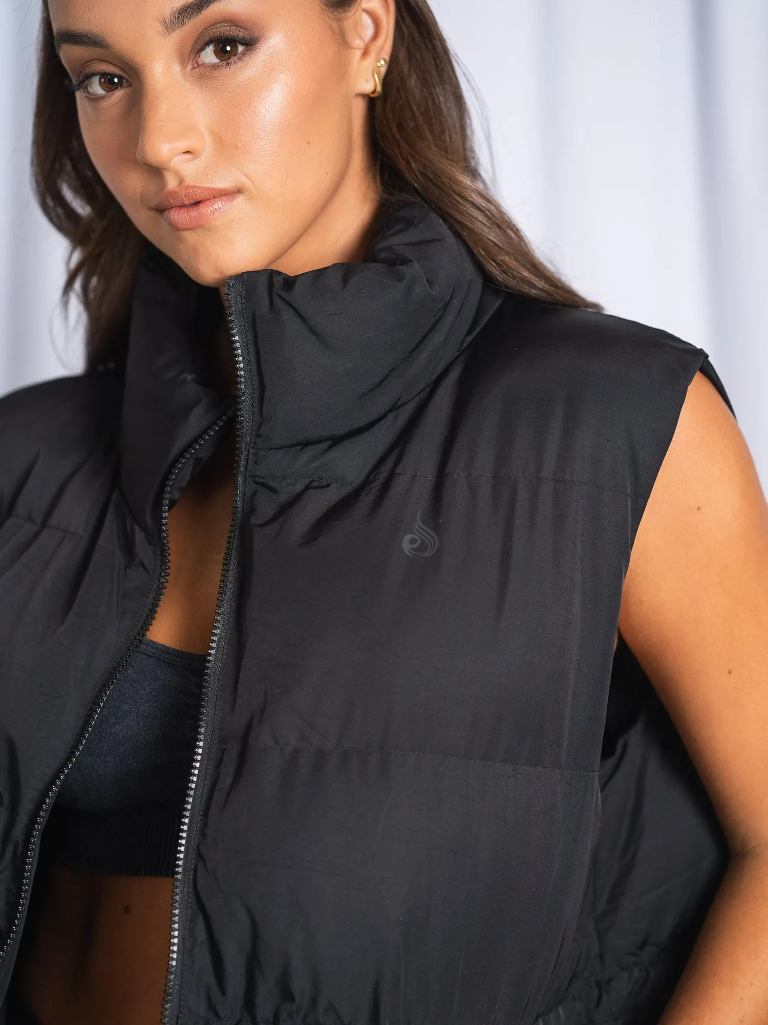 Puffer Vest - Black