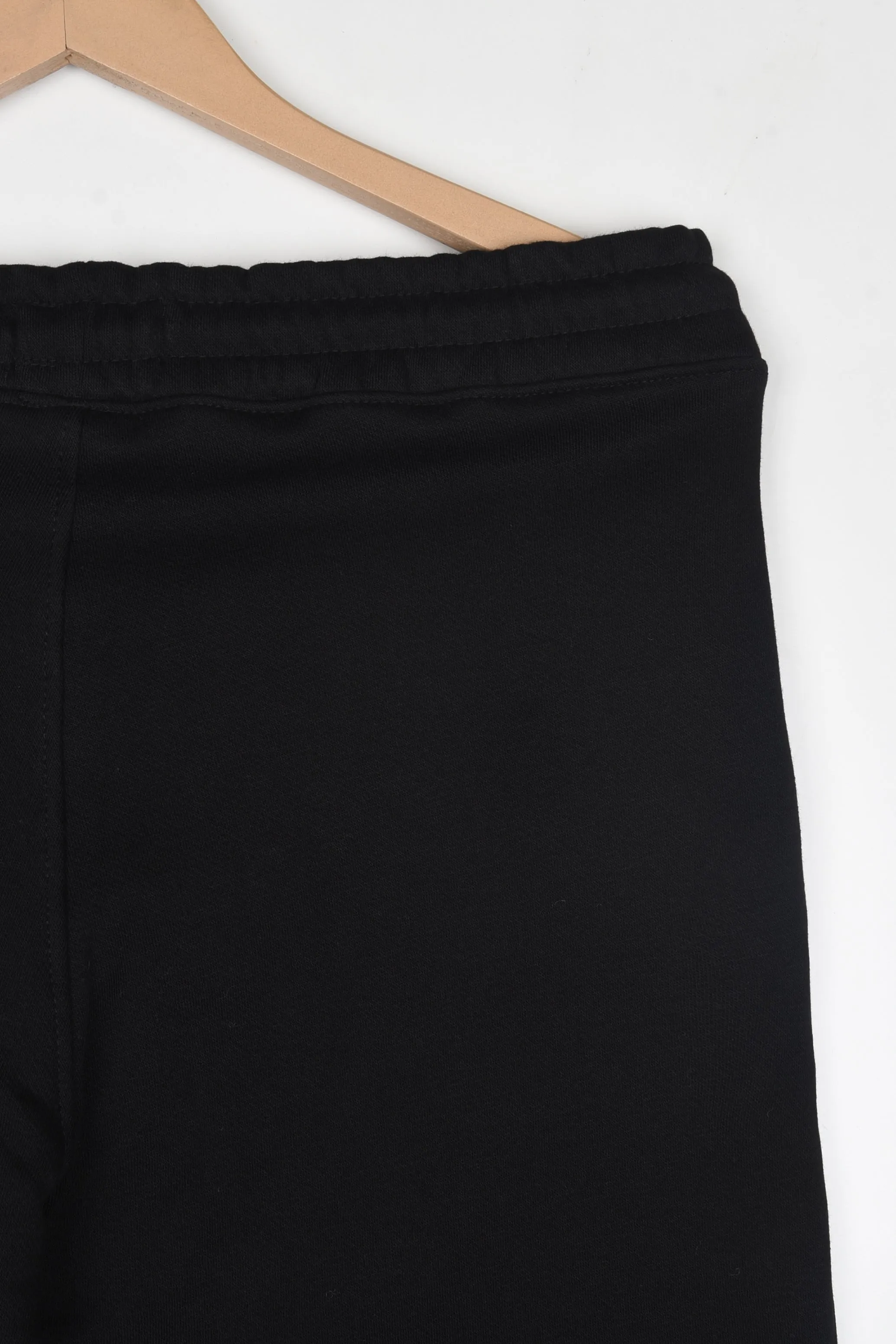 RALPH LAUREN SMALL PONY FLEECE TROUSERS (BLACK)