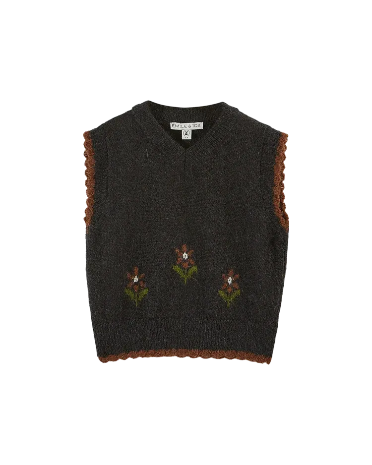 Sleeveless Jacquard