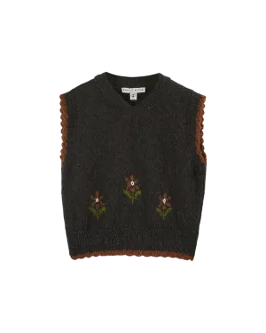 Sleeveless Jacquard