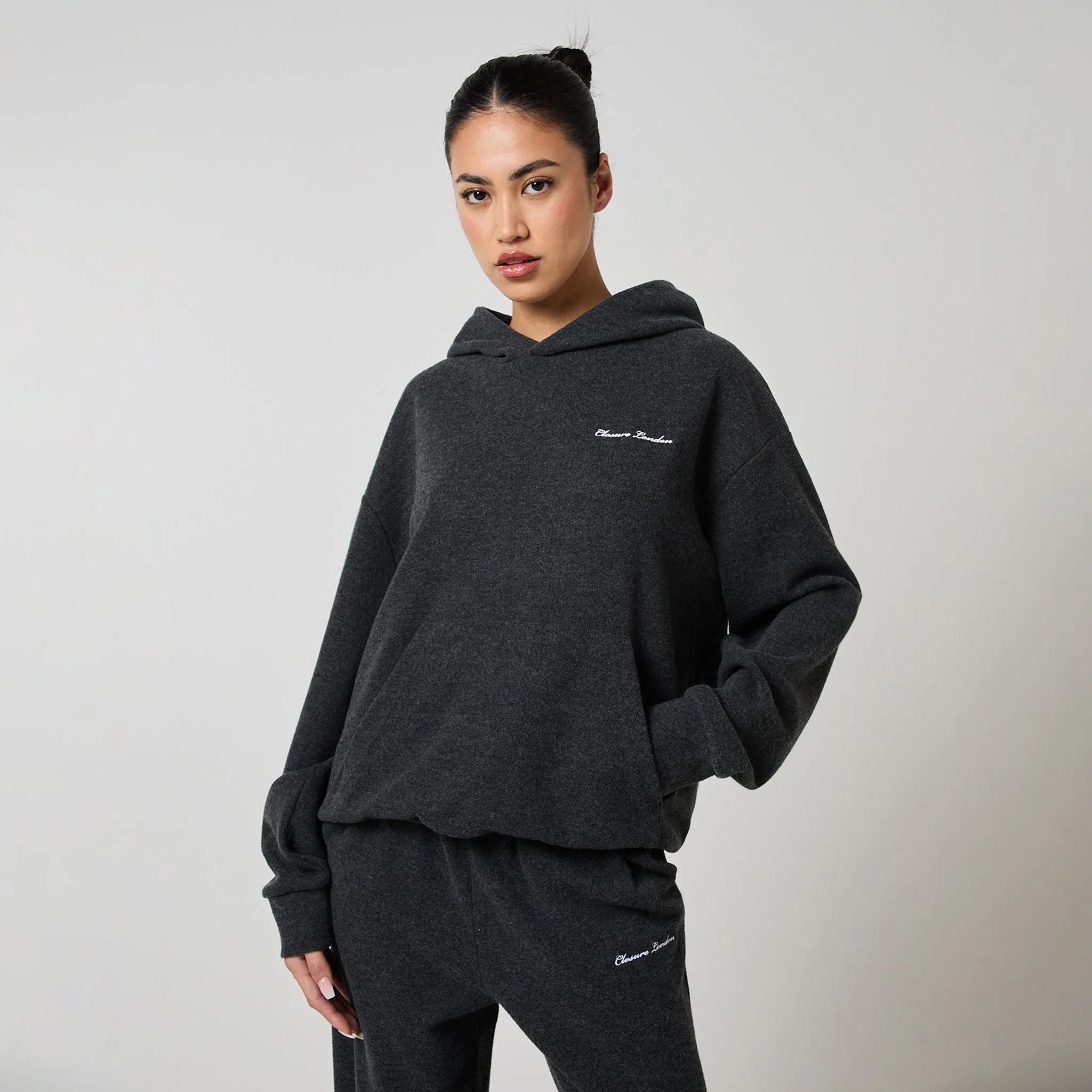 Soft Knit Tracksuit | Charcoal