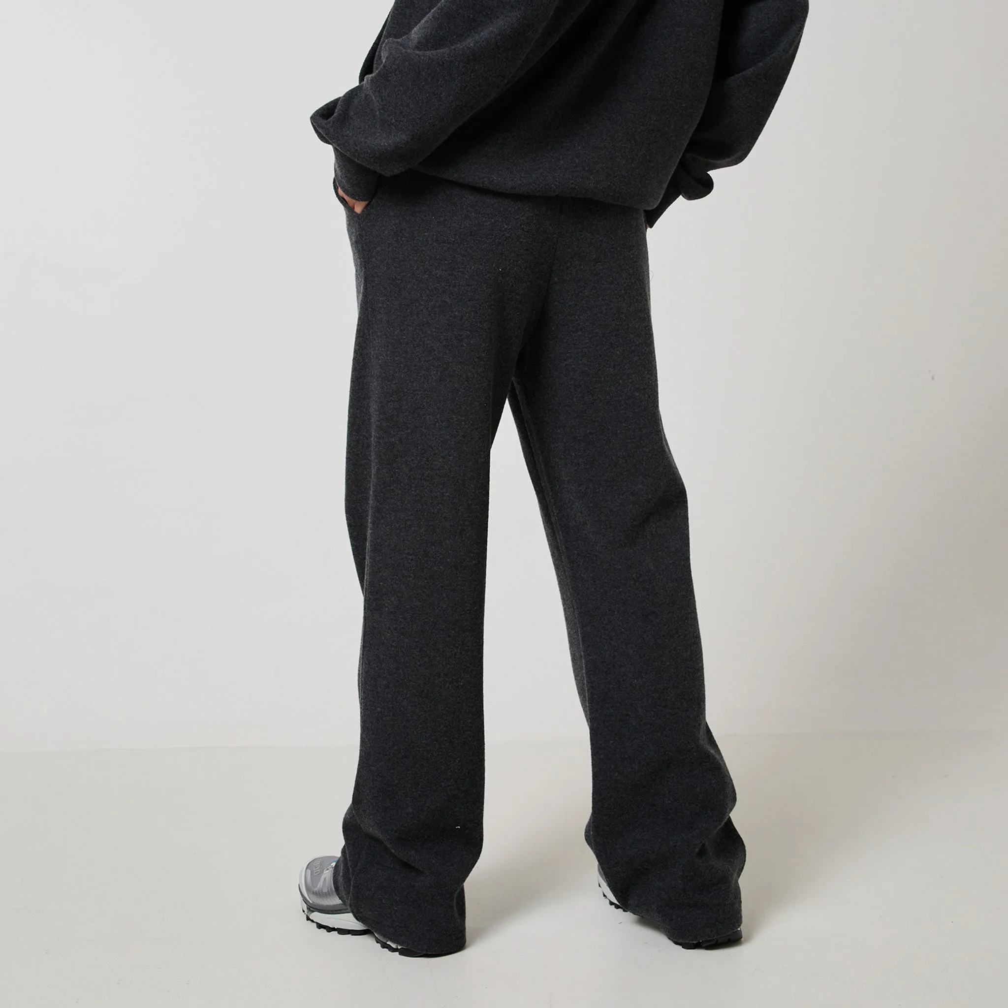 Soft Knit Tracksuit | Charcoal