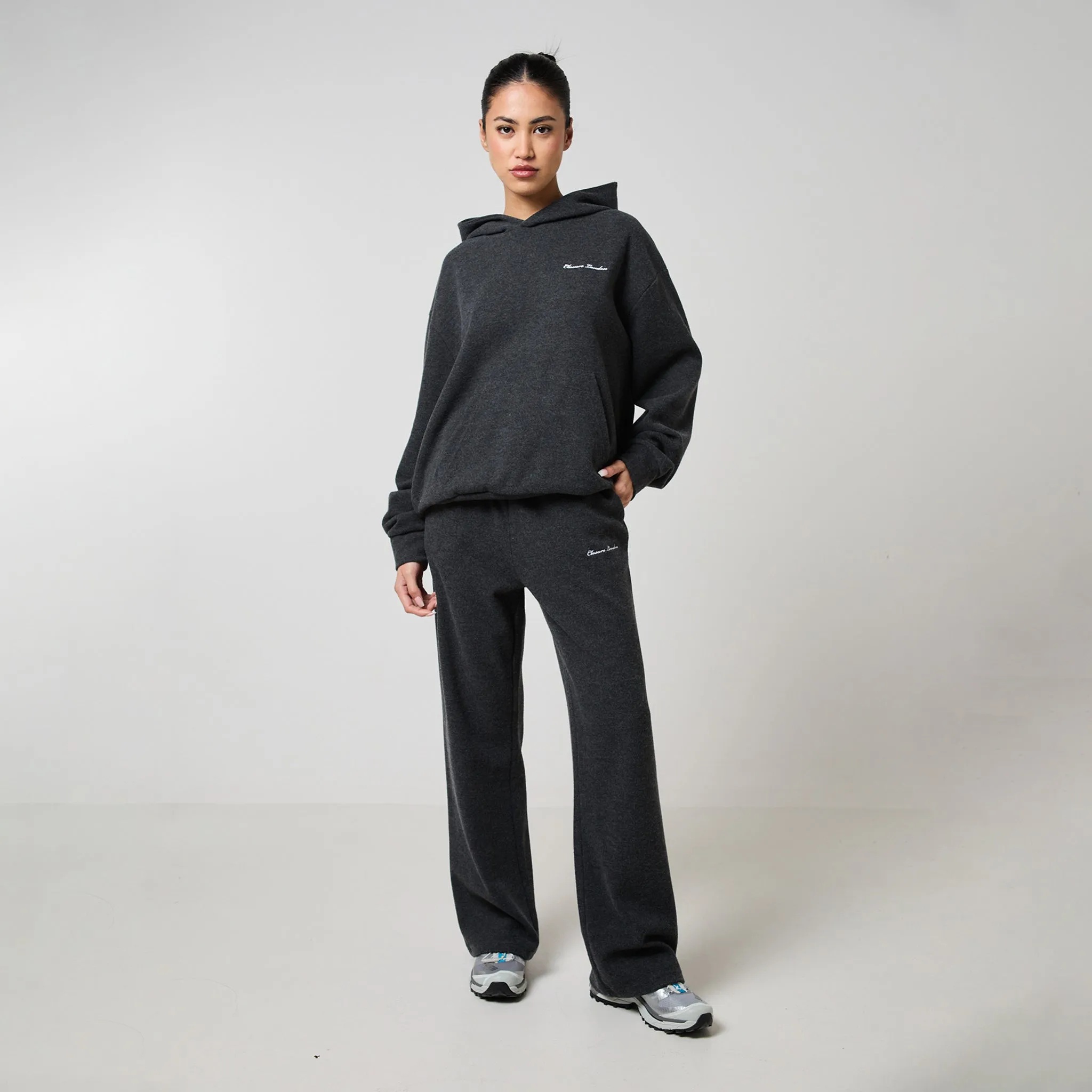 Soft Knit Tracksuit | Charcoal
