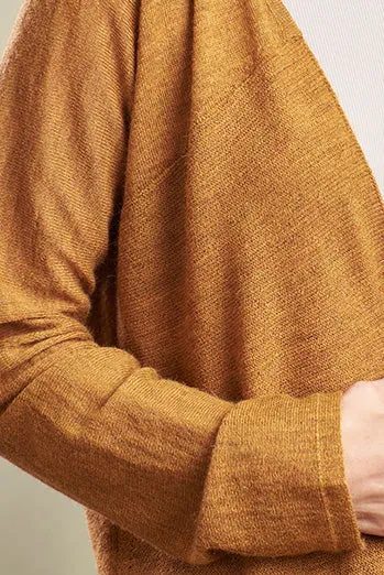 Tomorrow Cardigan Baby Alpaca Color Senape