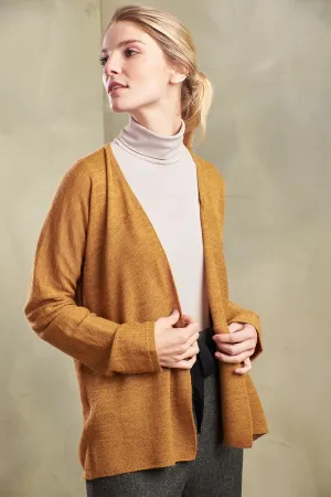 Tomorrow Cardigan Baby Alpaca Color Senape