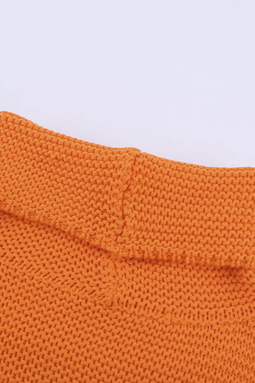 Women Turtleneck Splicing Chunky Knit Pullover Sweater
